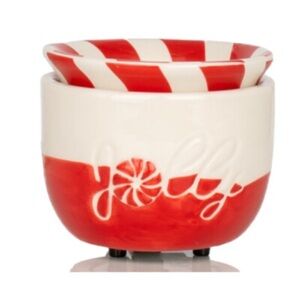 Pink Zebra Red and White Jolly Simmer Pot